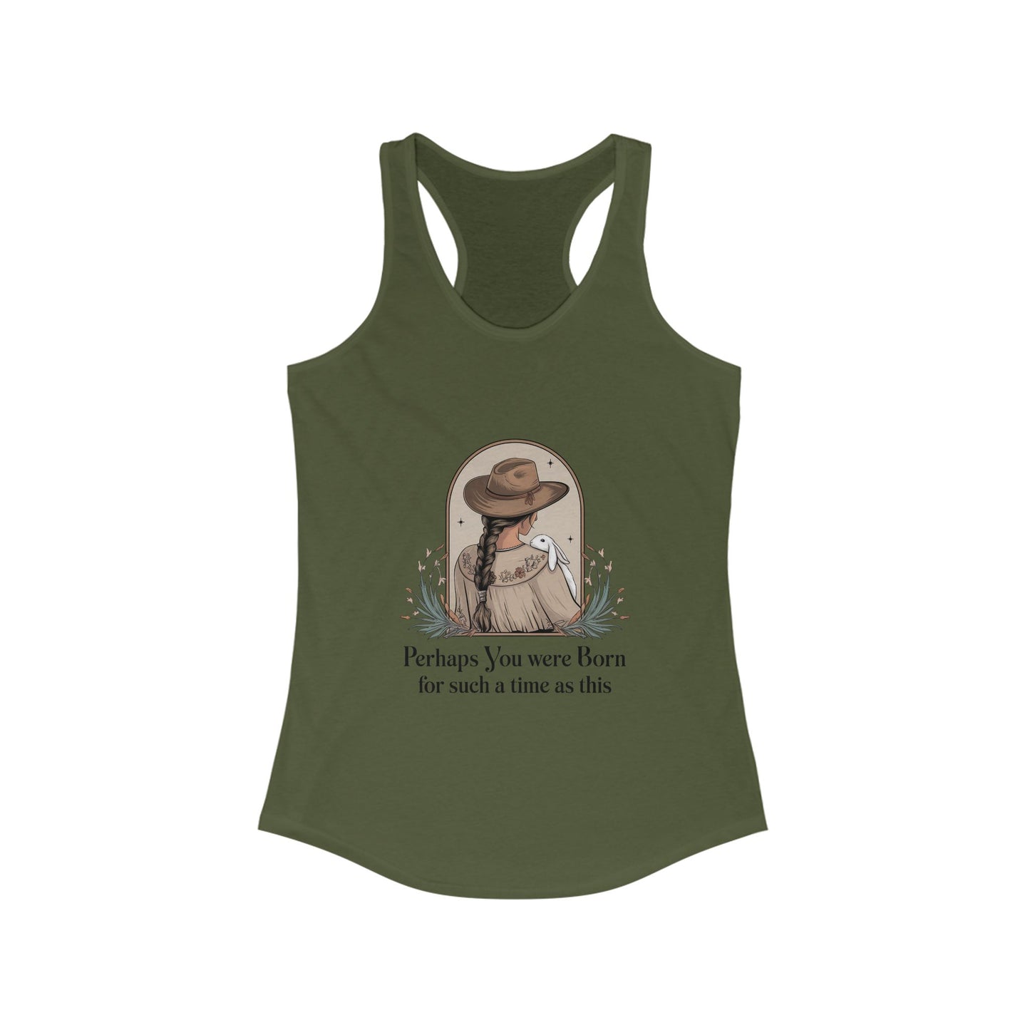 Born for Such a Time Women's Racerback Tank Top