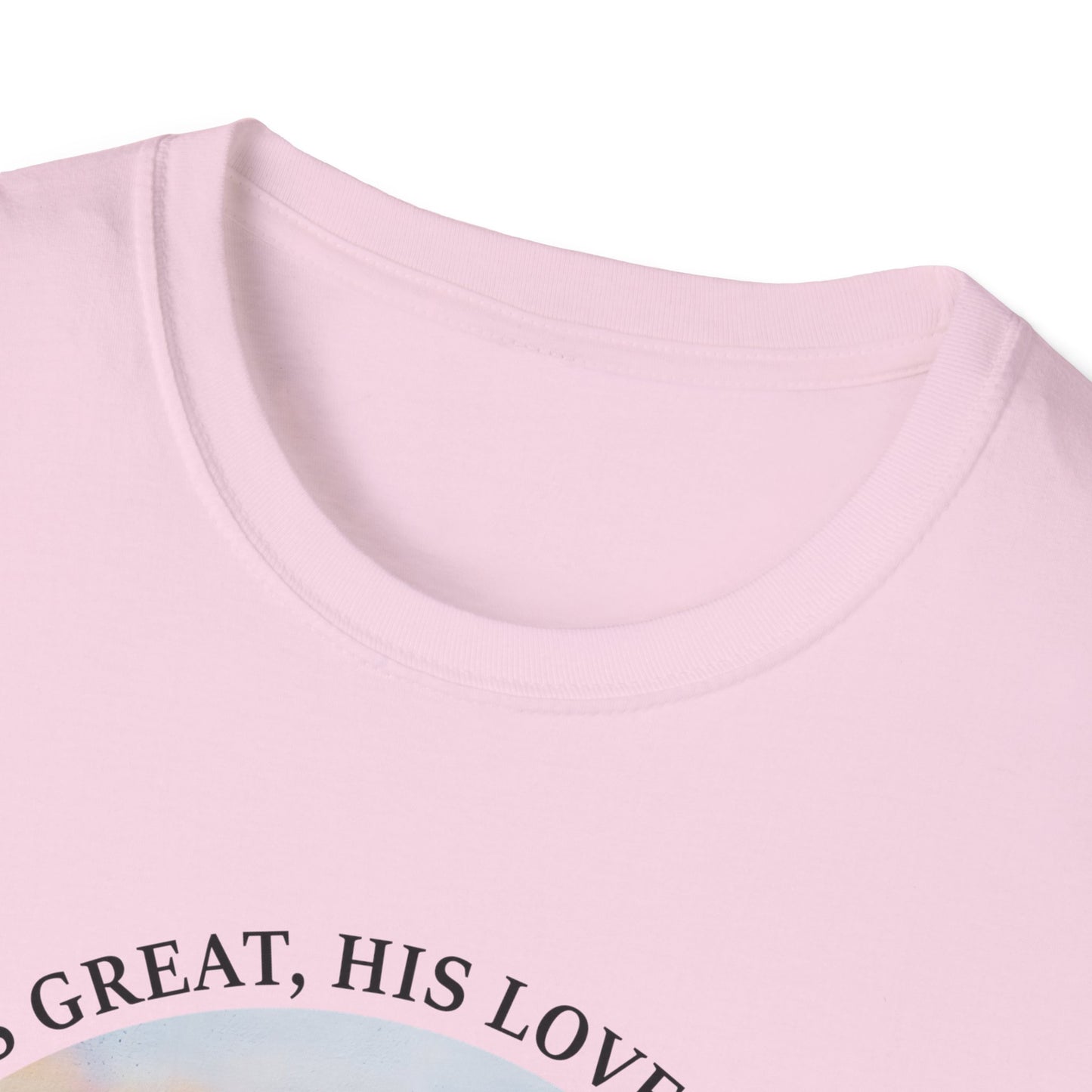 Inspirational Faith T-Shirt - John 3:16 Sunset Design