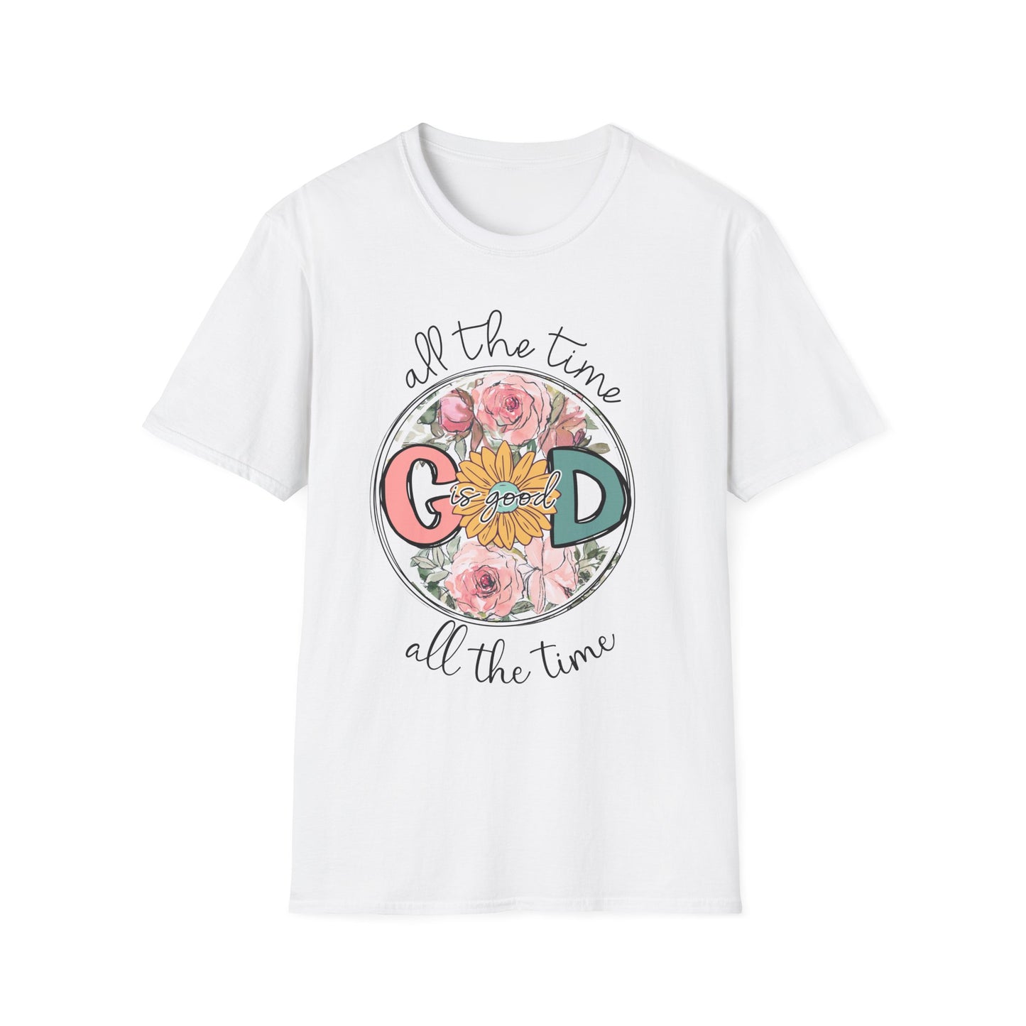 All the Time God is Good Unisex Softstyle T-Shirt