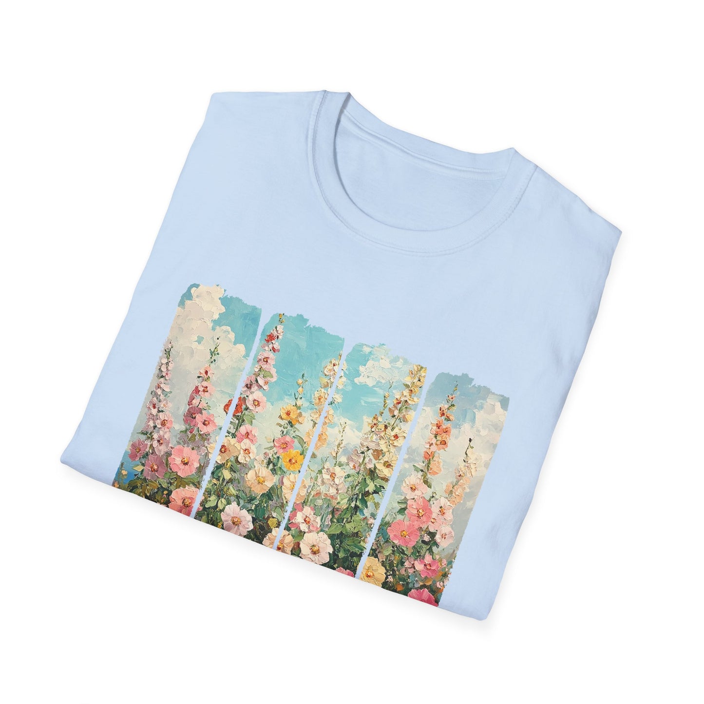 Floral Inspirational Quote Unisex T-Shirt - 'His Mercies Are New Every Morning'