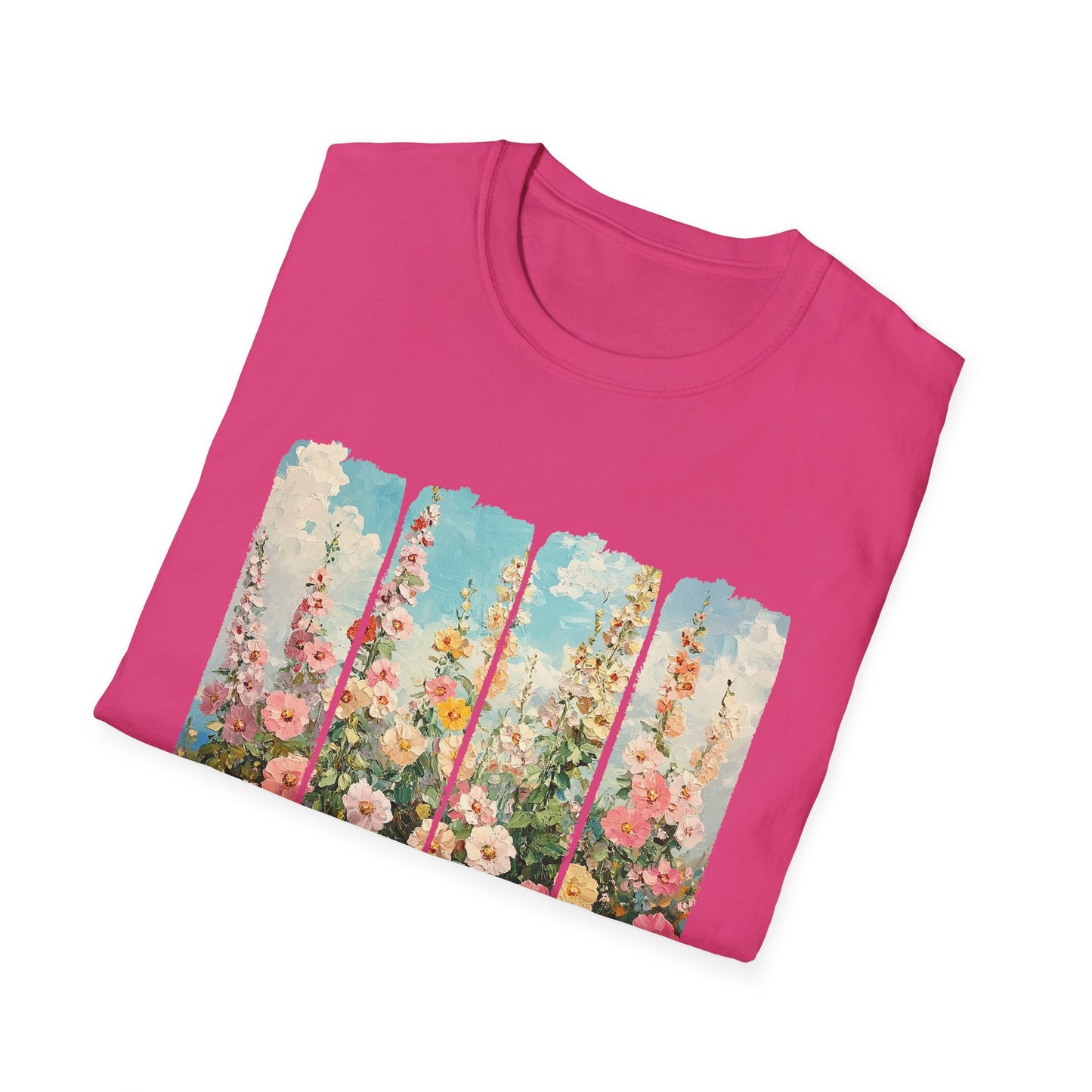 Floral Inspirational Quote Unisex T-Shirt - 'His Mercies Are New Every Morning'