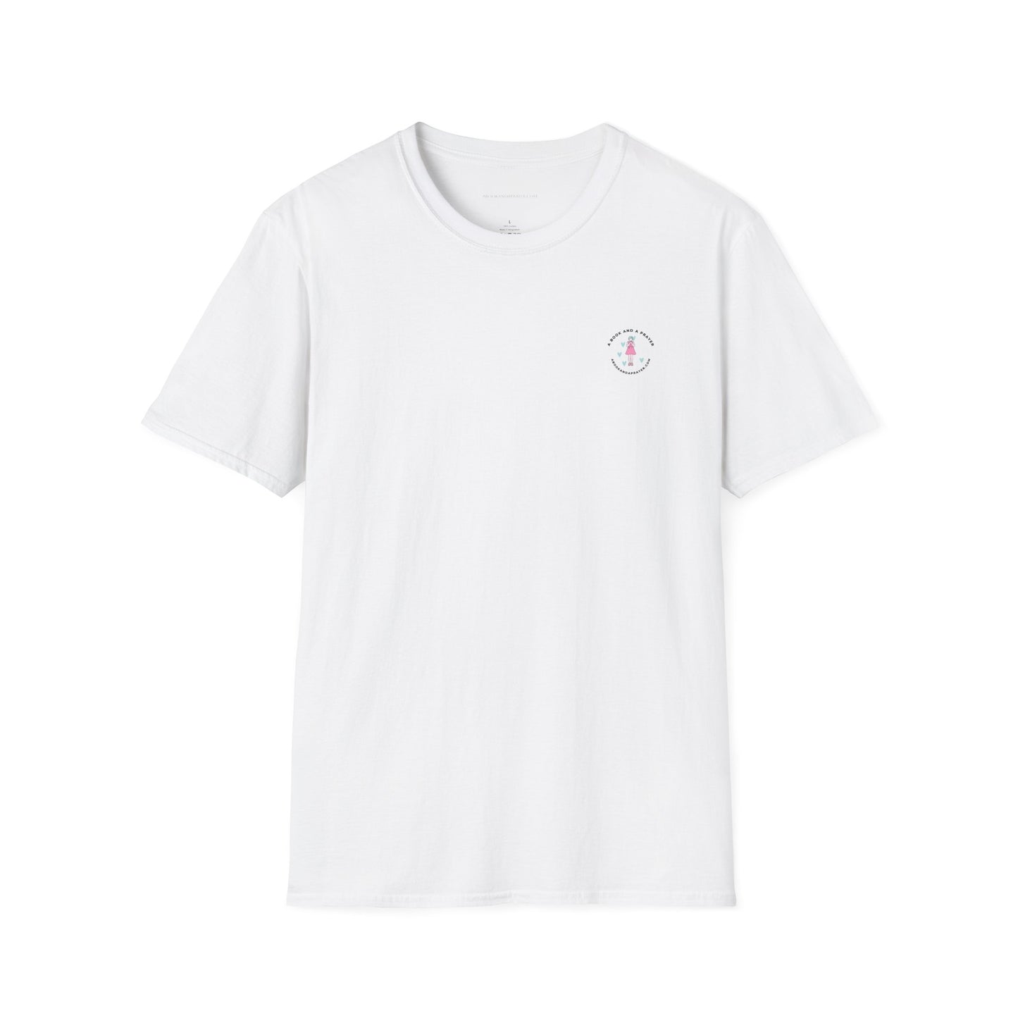 Floral Psalm 23 - Soft Cotton Tee for Nature Lovers & Faith Celebrations