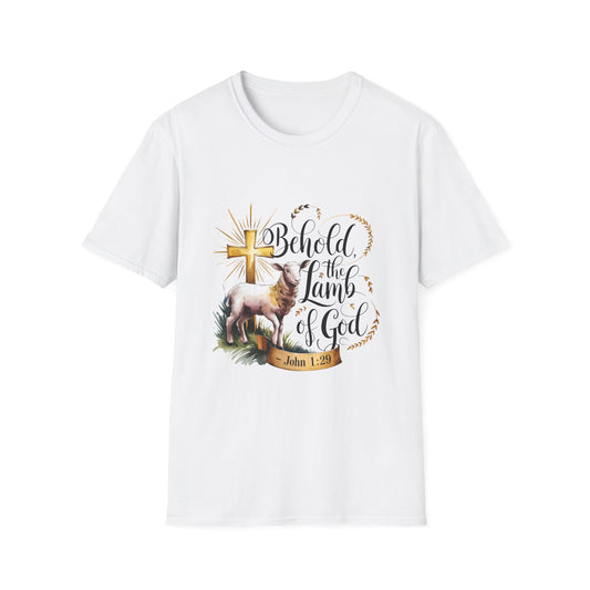 Behold, the Lamb of God - Inspirational Tee