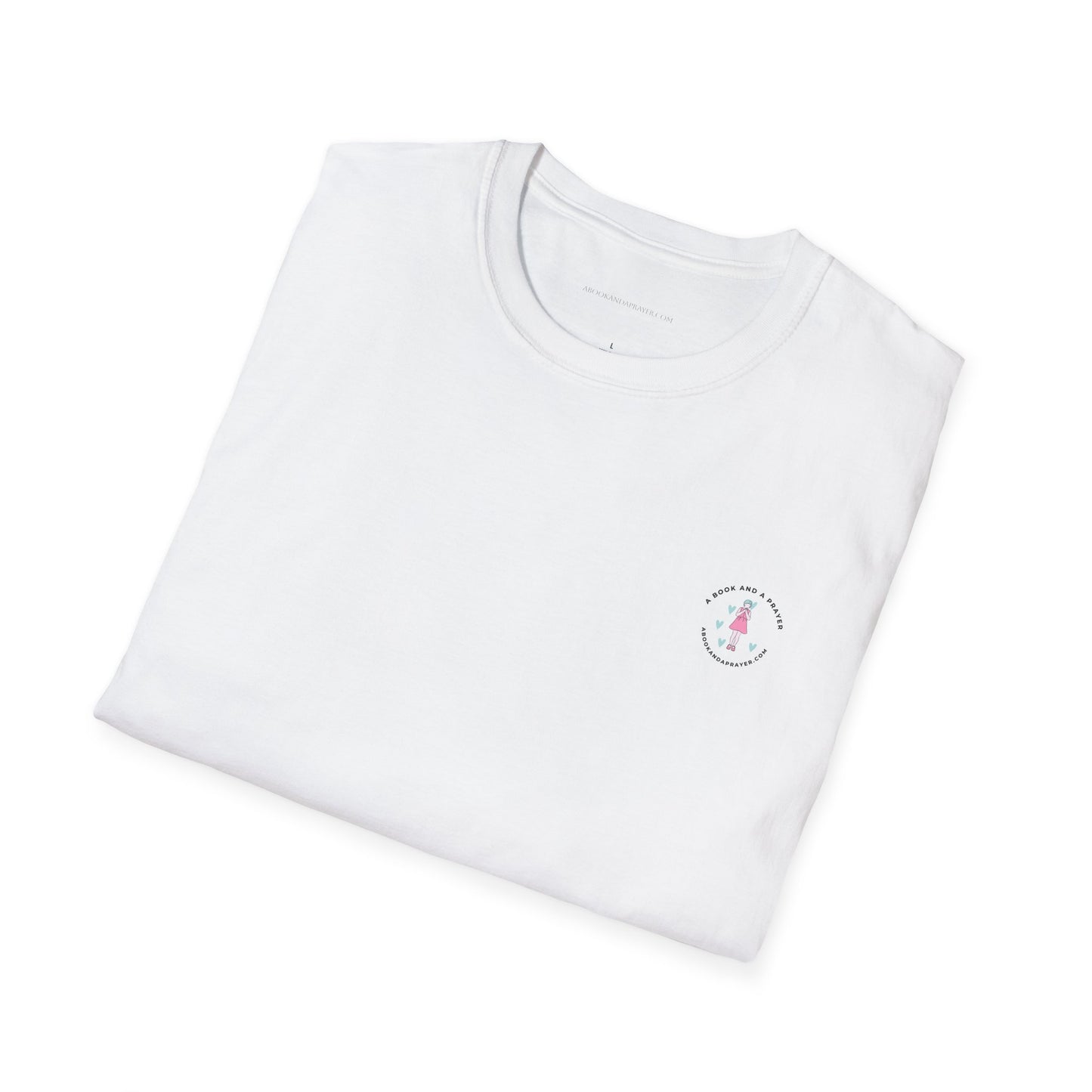 Floral Psalm 23 - Soft Cotton Tee for Nature Lovers & Faith Celebrations