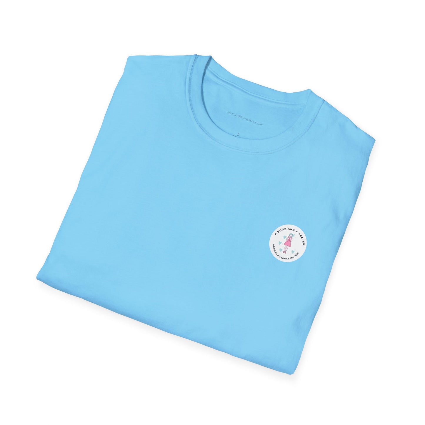Floral Psalm 23 - Soft Cotton Tee for Nature Lovers & Faith Celebrations