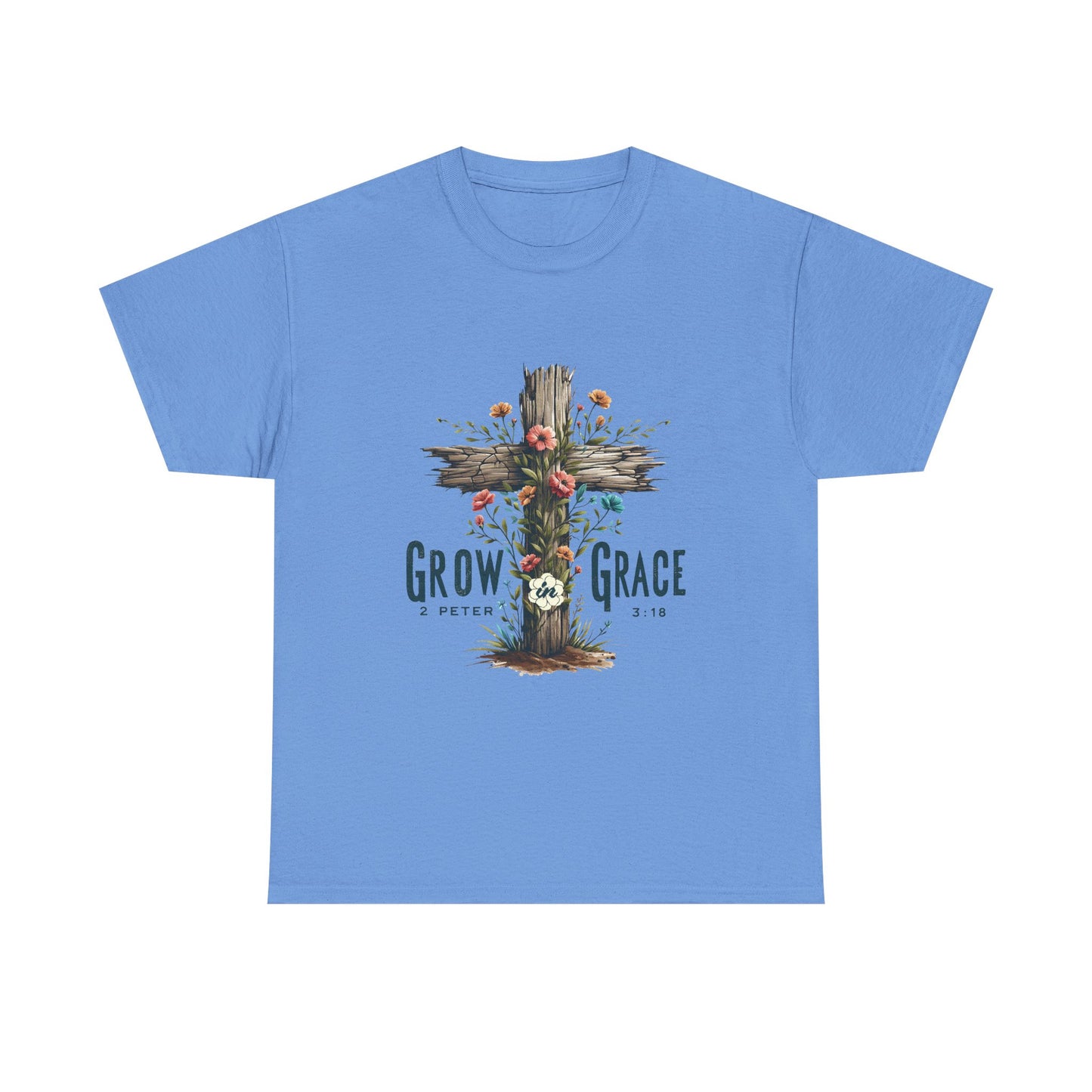 'Grow in Grace' Inspirational Christian Tee