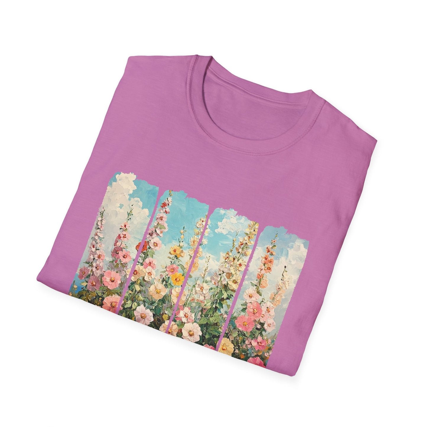 Floral Inspirational Quote Unisex T-Shirt - 'His Mercies Are New Every Morning'