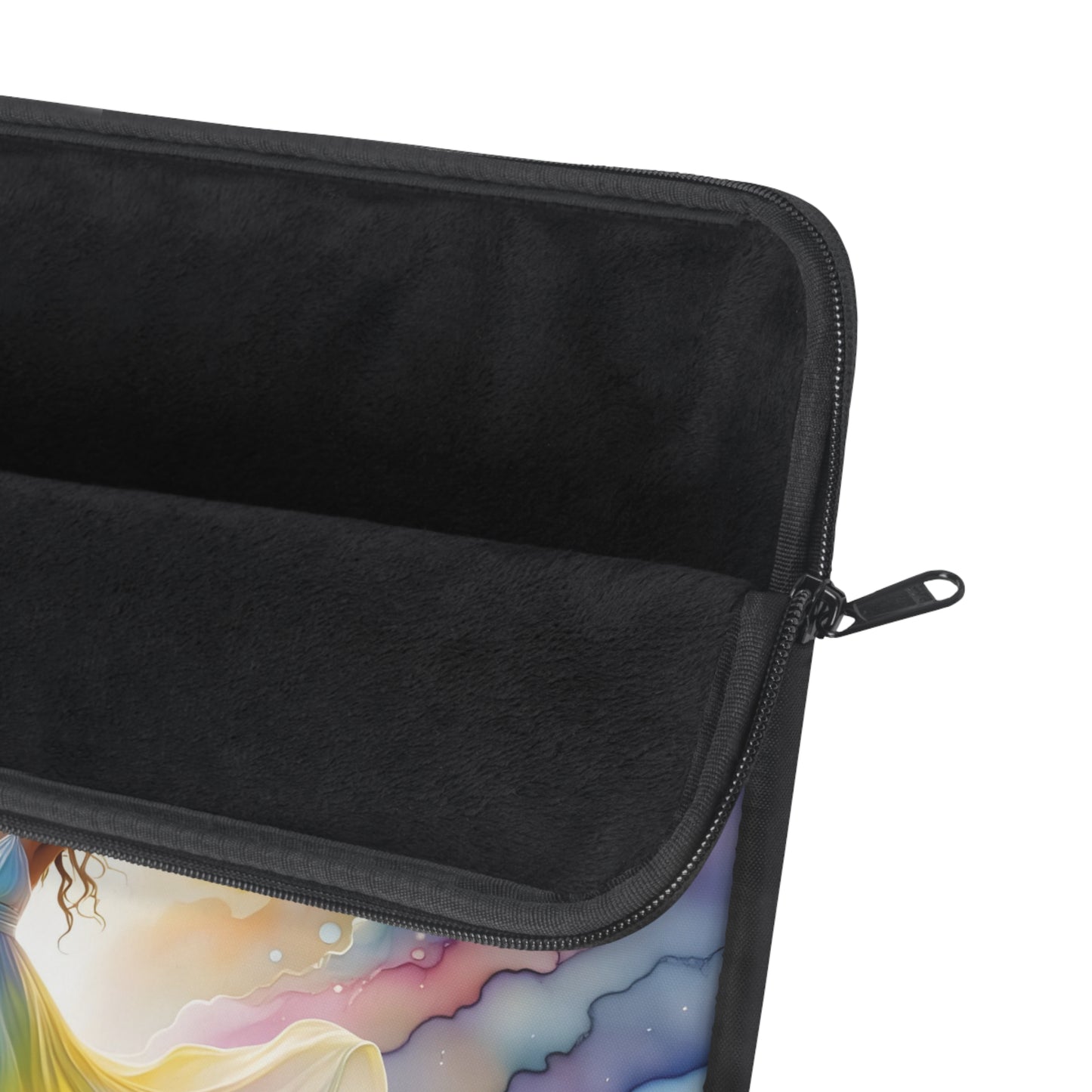 Inspirational Laptop Sleeve - 'Faith over Fear' Design for Creative Minds