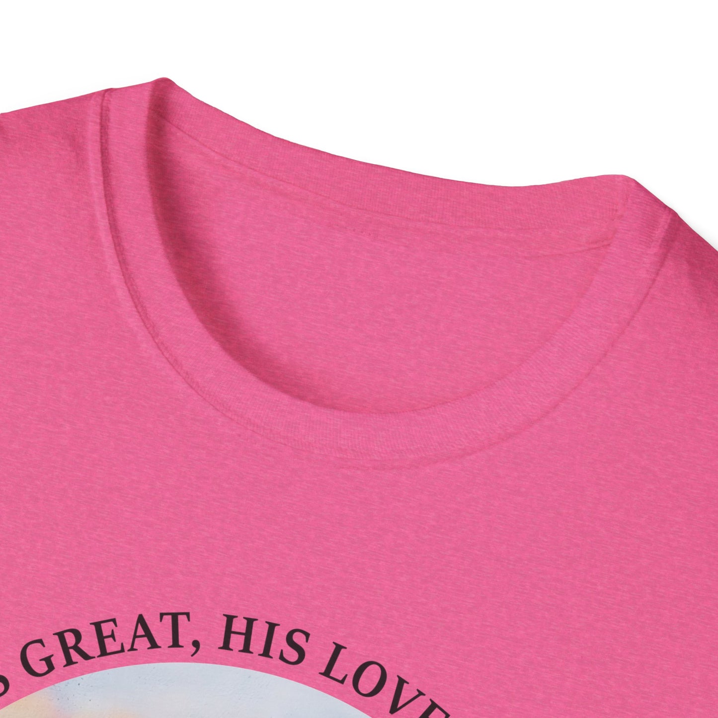 Inspirational Faith T-Shirt - John 3:16 Sunset Design