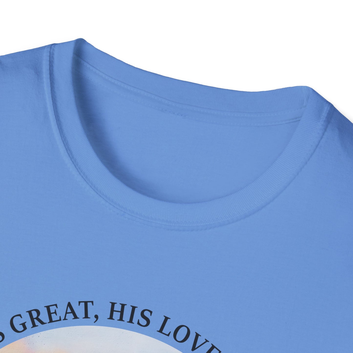 Inspirational Faith T-Shirt - John 3:16 Sunset Design