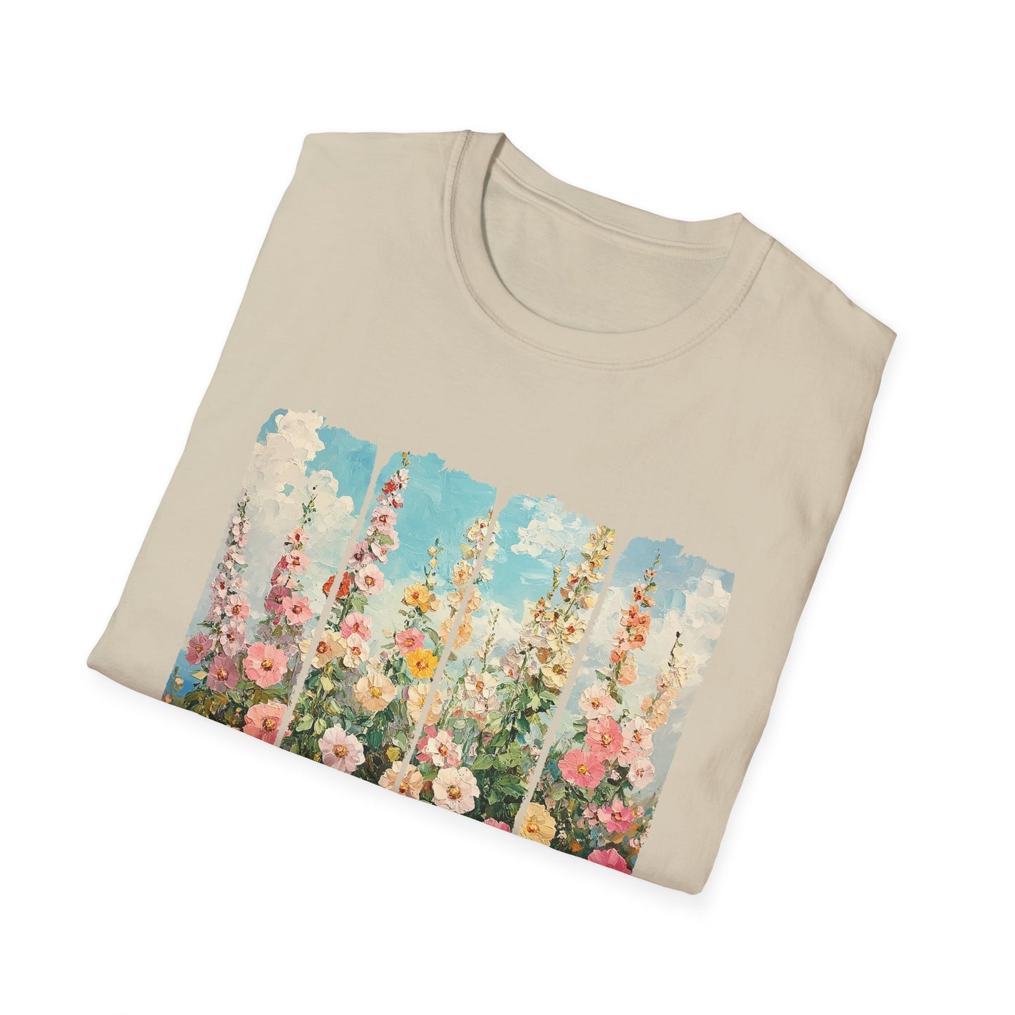 Floral Inspirational Quote Unisex T-Shirt - 'His Mercies Are New Every Morning'