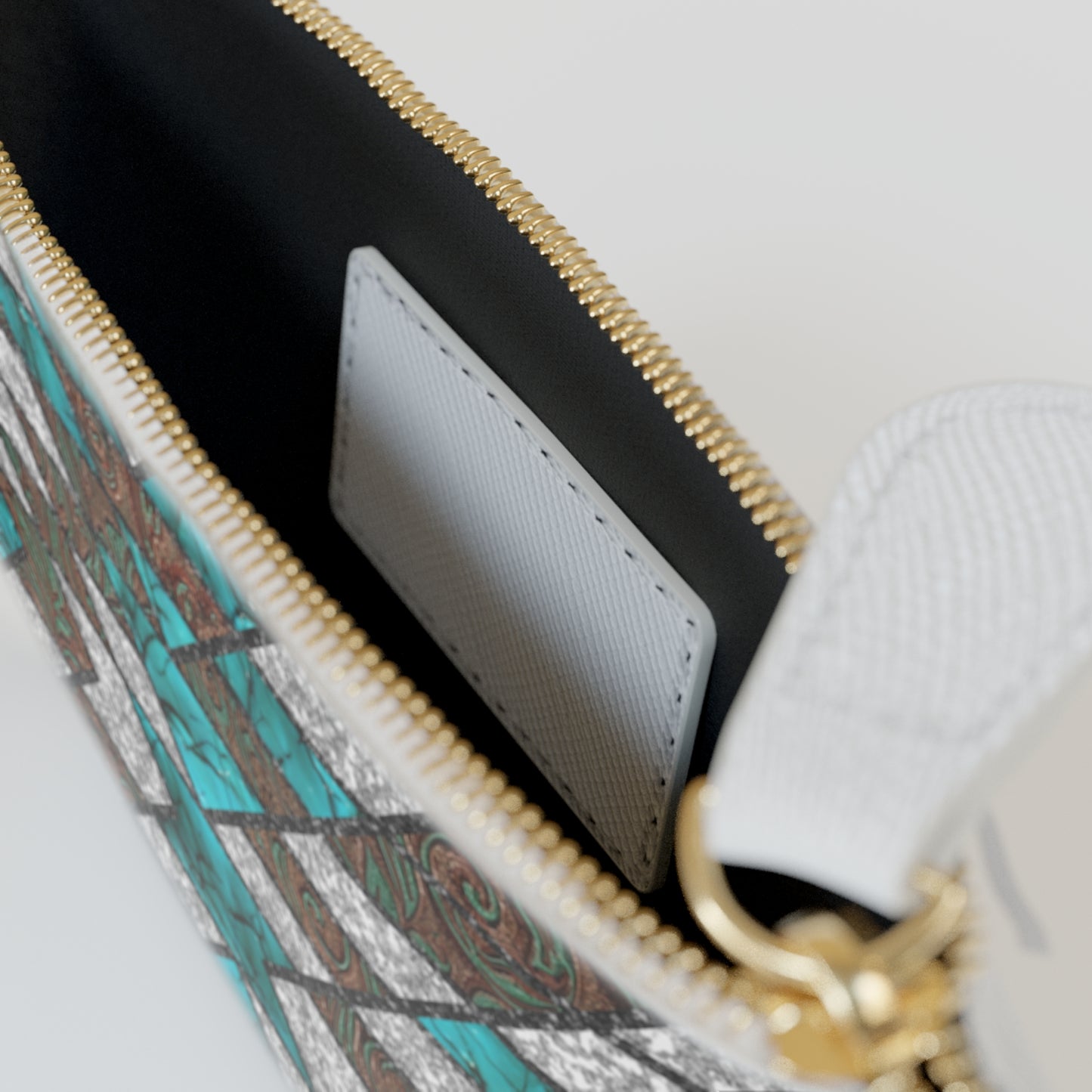 Bohemian Mini Clutch Bag - Stylish Geometric Design Handbag