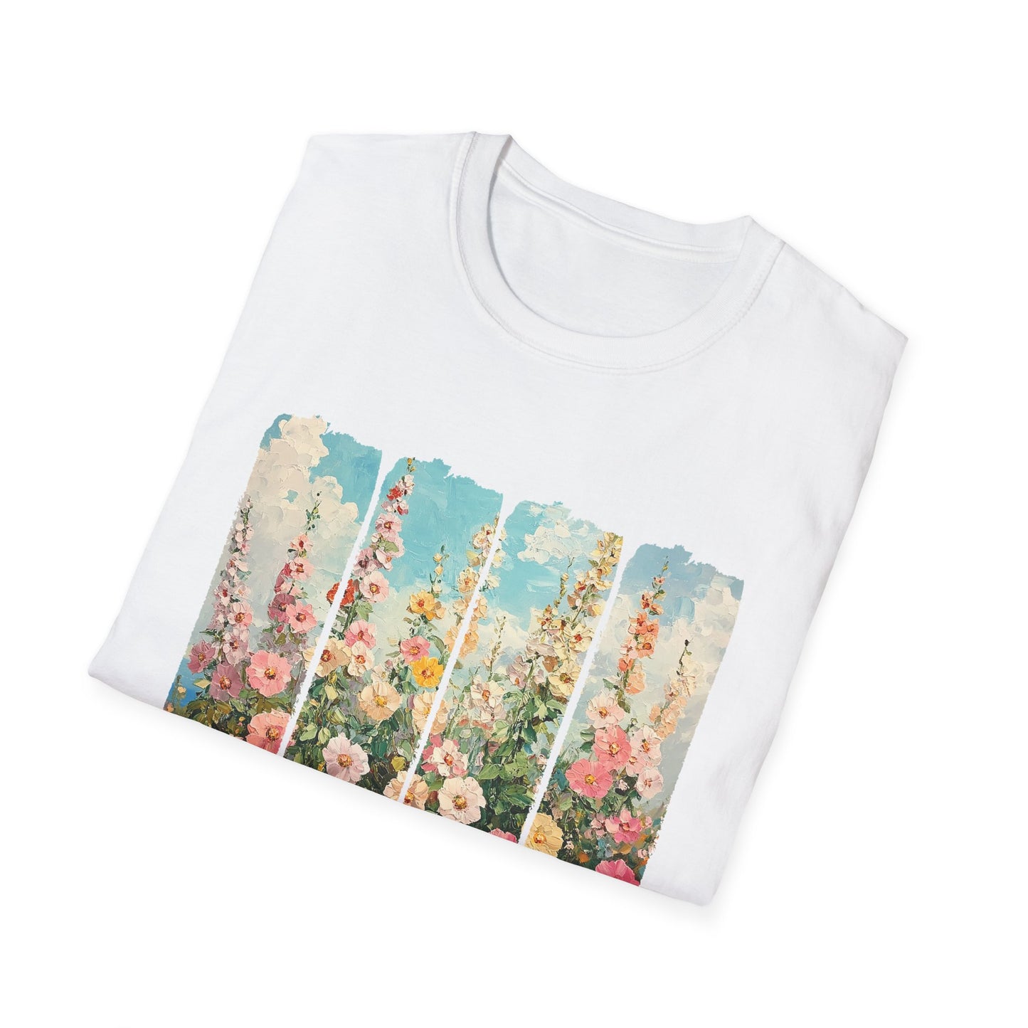 Floral Inspirational Quote Unisex T-Shirt - 'His Mercies Are New Every Morning'