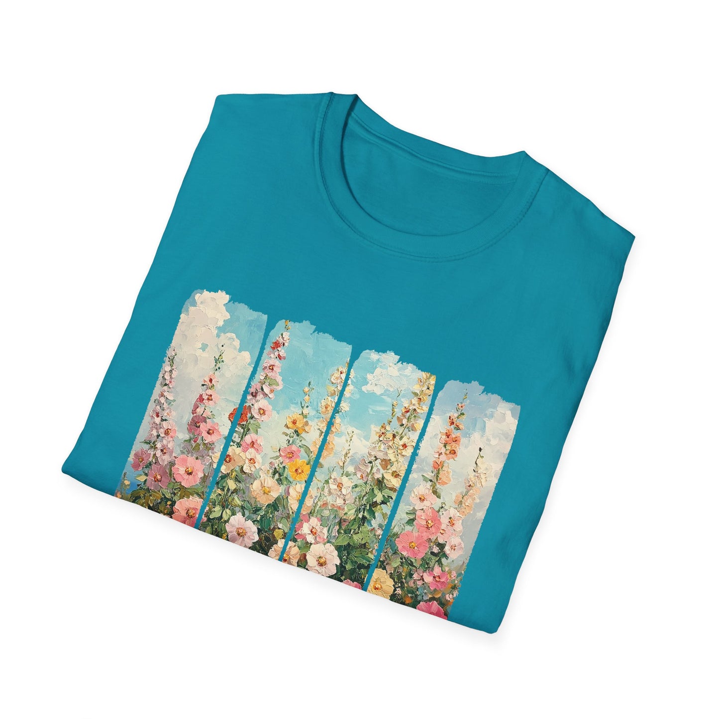 Floral Inspirational Quote Unisex T-Shirt - 'His Mercies Are New Every Morning'
