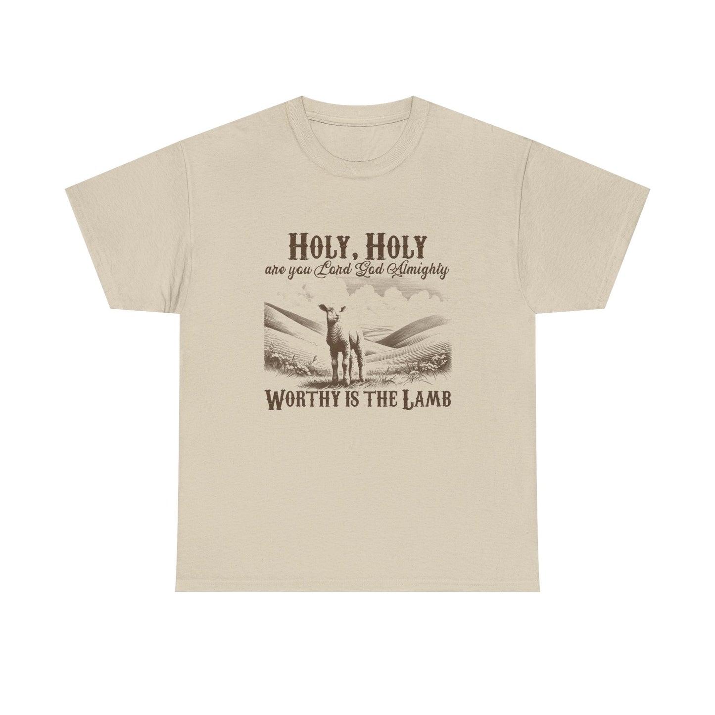 Holy Holy, Worthy is the Lamb Tee - Christian T-Shirt