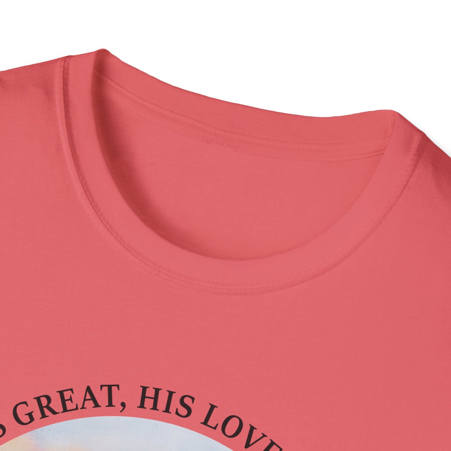 Inspirational Faith T-Shirt - John 3:16 Sunset Design