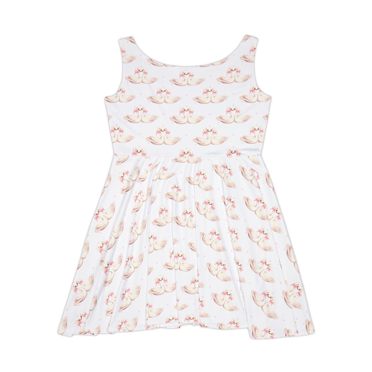 Floral Print Women's Skater Dress - Perfect for Spring and Summer Celebrations