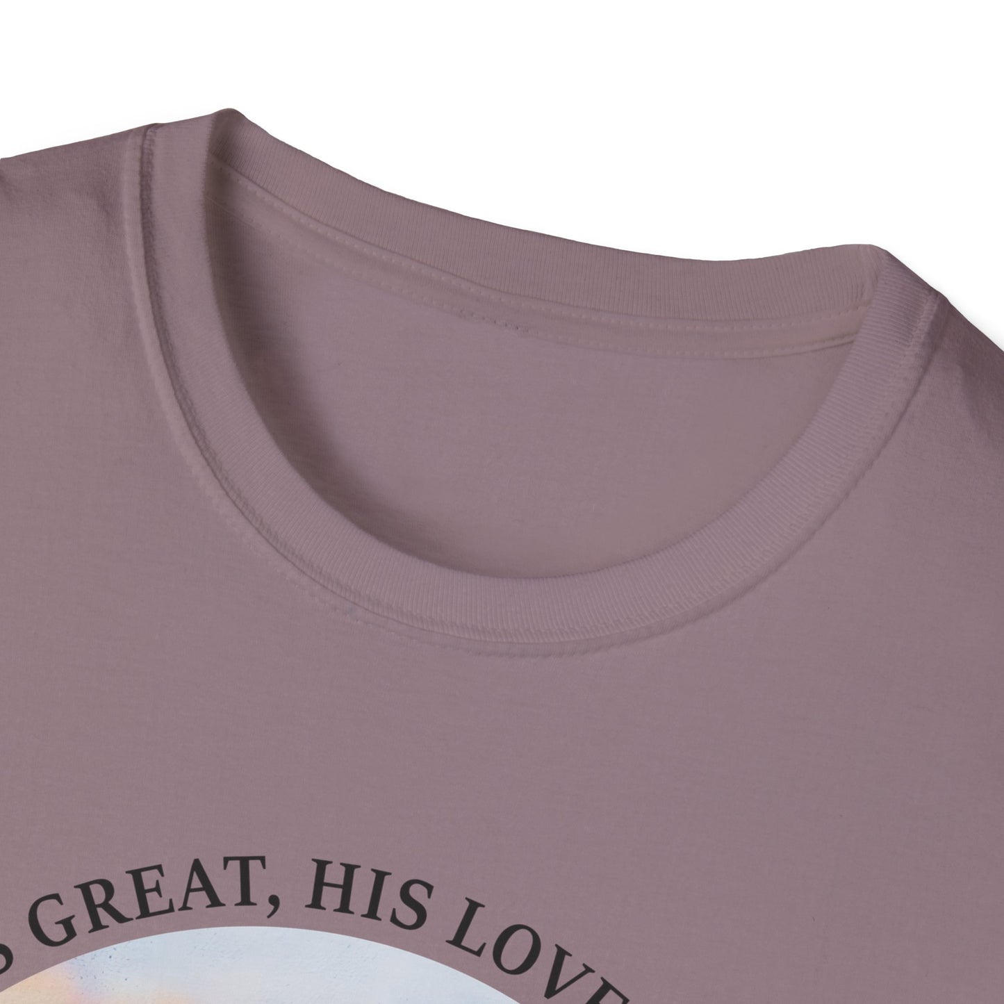 Inspirational Faith T-Shirt - John 3:16 Sunset Design