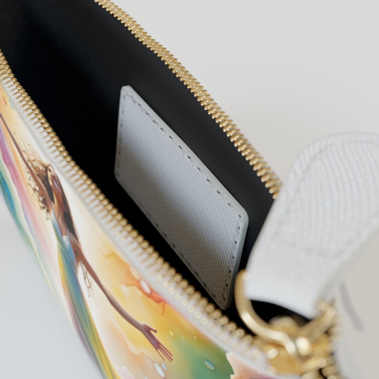 Inspirational Mini Clutch Bag - Faith Over Fear