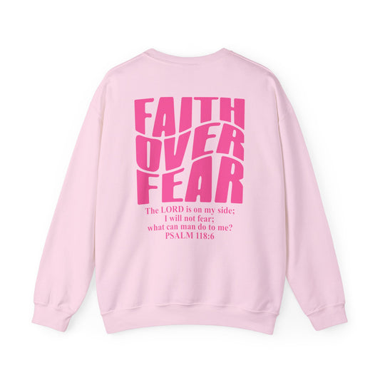 Faith Over Fear Crewneck Sweatshirt