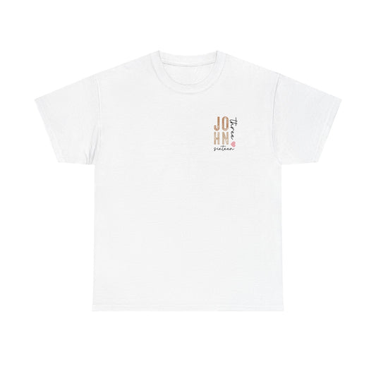 Inspirational Tee - 'For God So Loved the World'