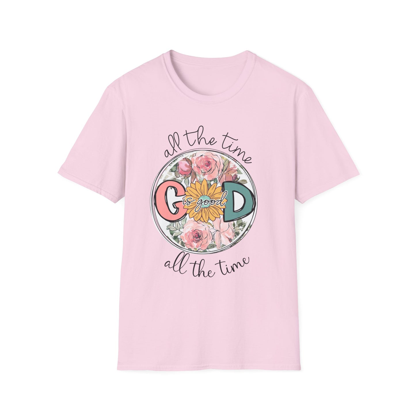 All the Time God is Good Unisex Softstyle T-Shirt
