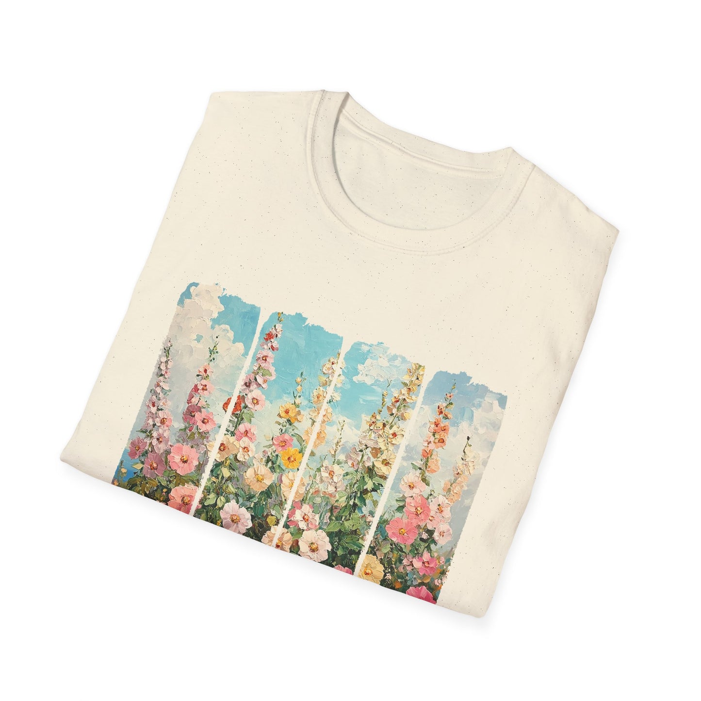 Floral Inspirational Quote Unisex T-Shirt - 'His Mercies Are New Every Morning'