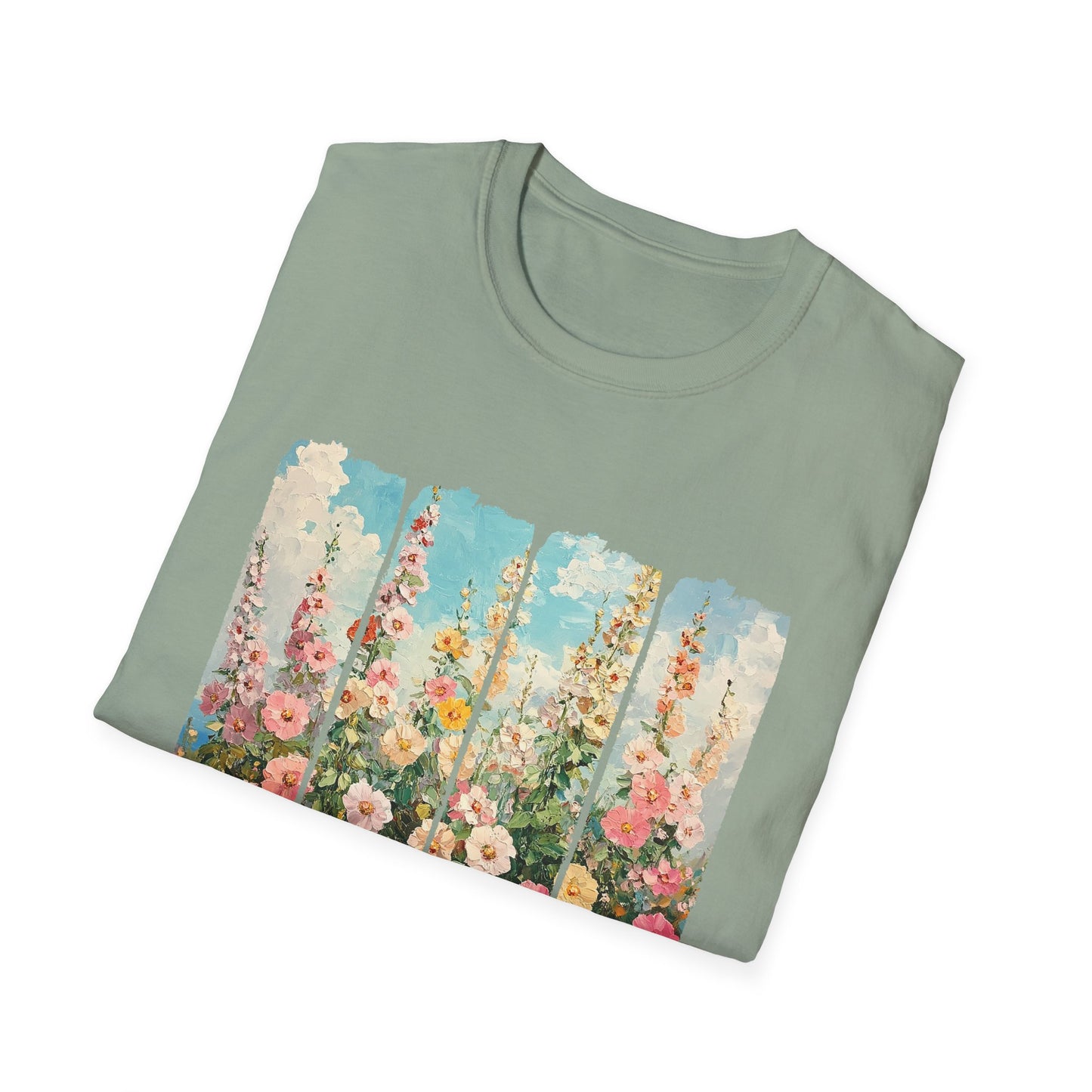 Floral Inspirational Quote Unisex T-Shirt - 'His Mercies Are New Every Morning'