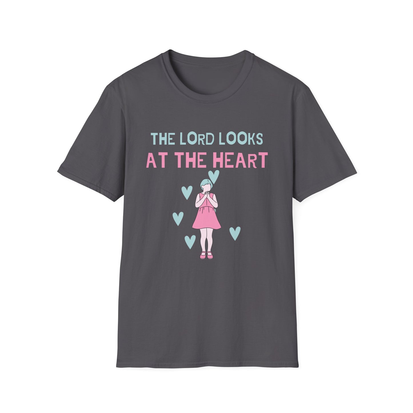 Christian Unisex T-Shirt - The Lord Looks at the Heart