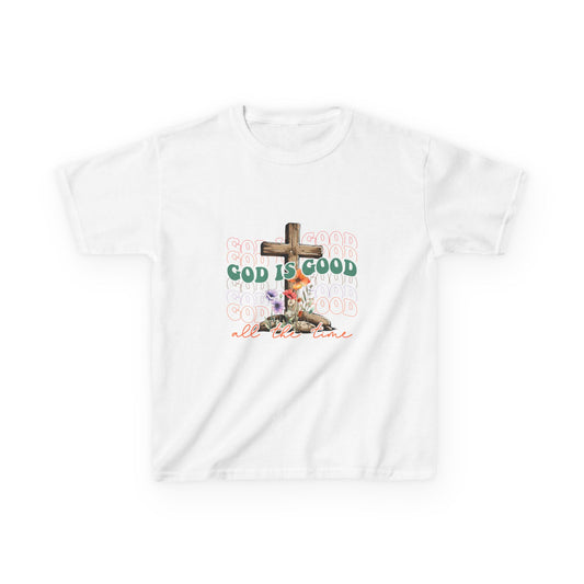 Kids Christian T-Shirt - "God Is Good All The Time"